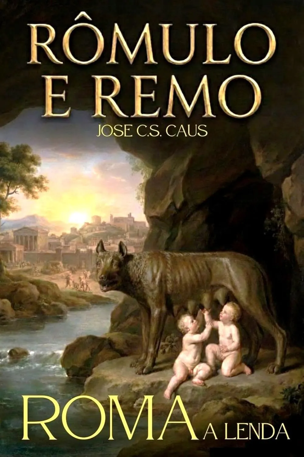 Capa do livro Rômulo e Remo